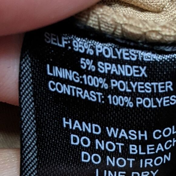 NWT CHOCOLATE USA Bronzed Babe Bomber Jacket M - Picture 5 of 6